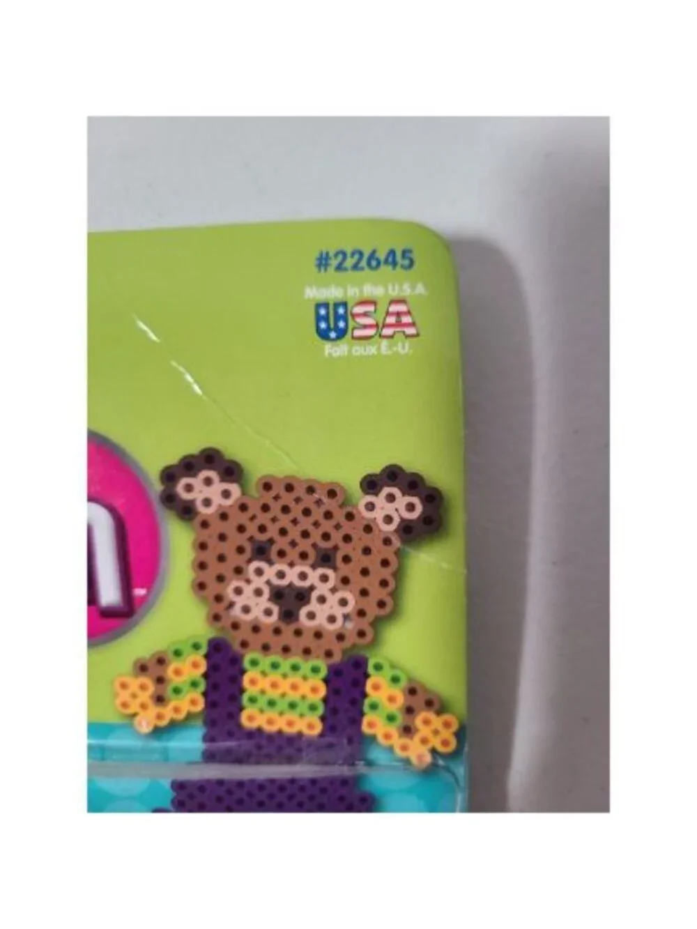 Perler Funfusion 7 Pegboards Colored Made in  USA